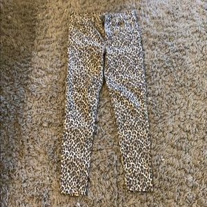 Leopard print pants from American Eagle